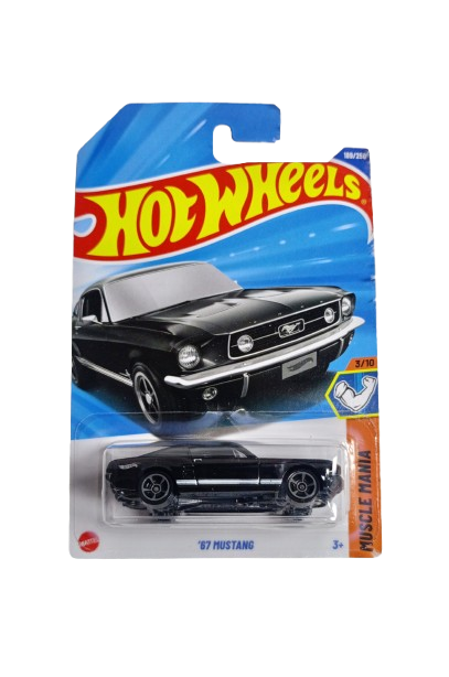 Hot Wheels: '67 Mustang - Black Muscle Mania Collector Edition (189/250) (Copy)